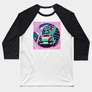 Space car in a utopian future world Baseball T-Shirt